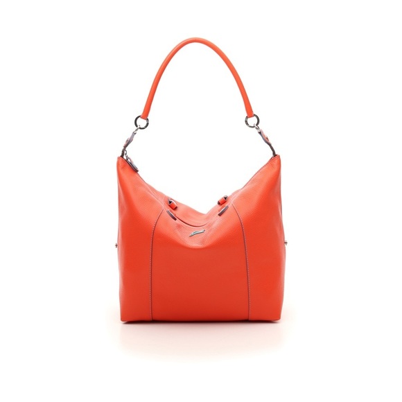 Gabs G3 Plus Size Large Convertible Shopping Tote Bad Orange Leather Like New - Picture 13 of 16